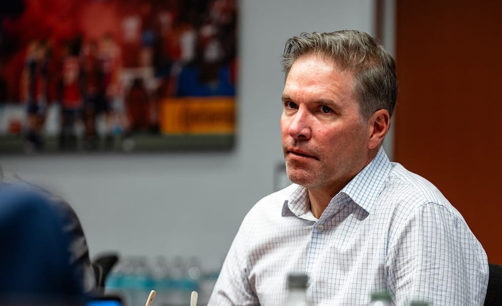 FC Dallas manager Eric Quill. (Photo via FC Dallas)