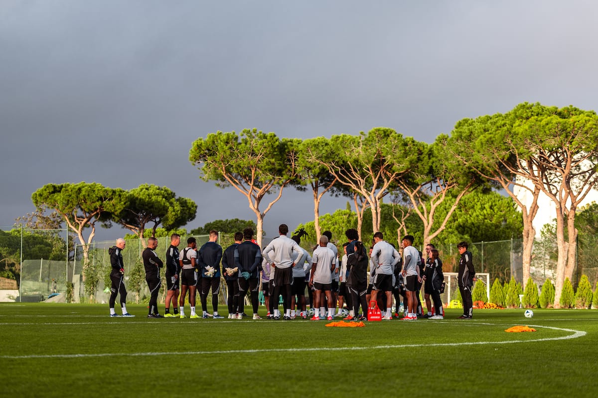 FC Dallas trains in Portugal. Photo via FC Dallas