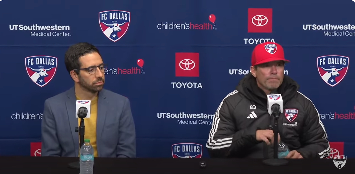 Notes from FC Dallas' first press conference of 2025 Post feature image