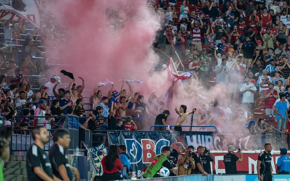 FC Dallas 홈경기 모습