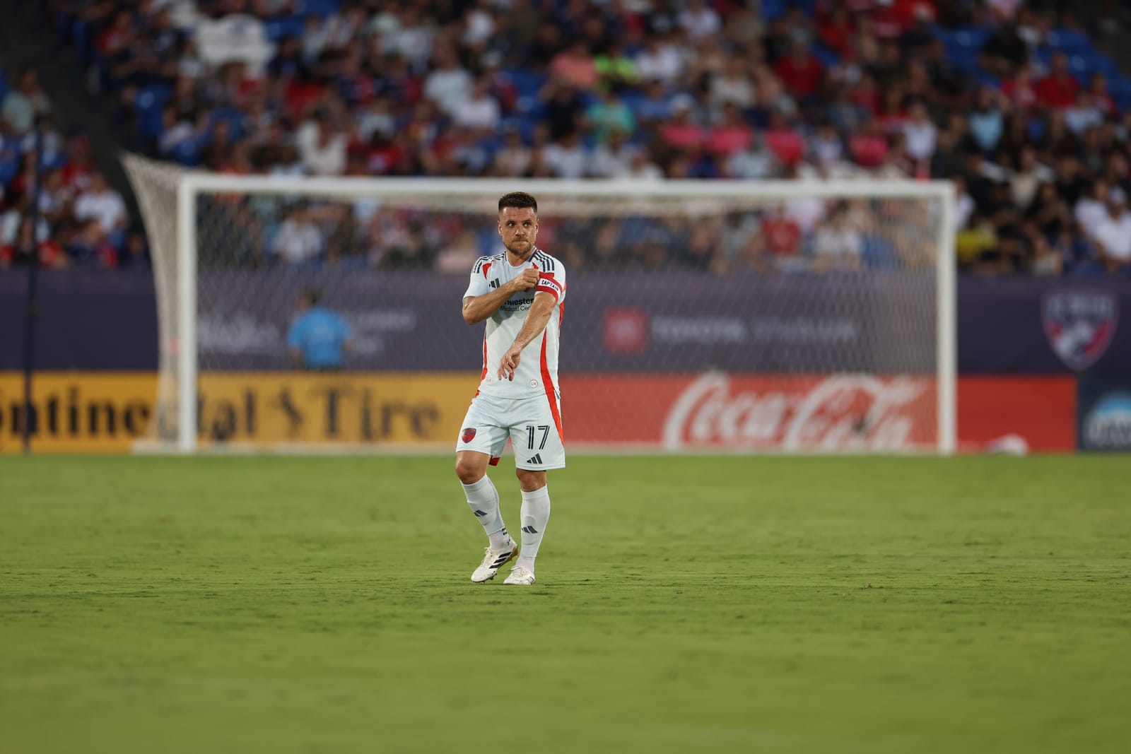 Ramiro leads FC Dallas against LAFC. (Photo via FC Dallas)