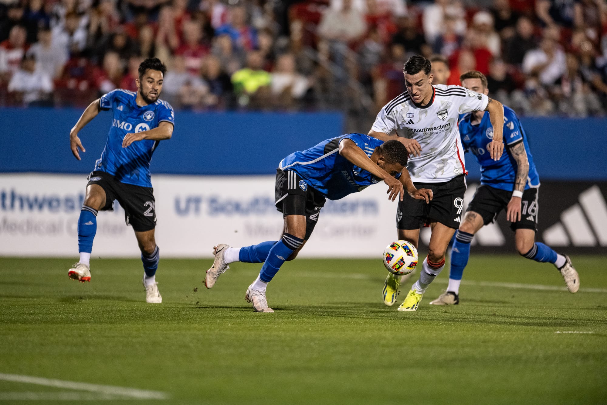 FC Dallas frustrated in their loss to CF Montreal Post image