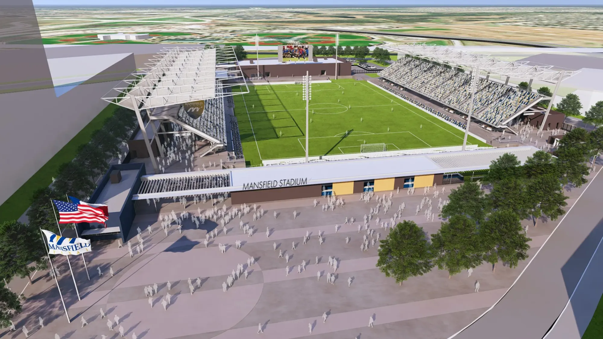 North Texas SC to Play at Mansfield Stadium Starting in 2026 Post image