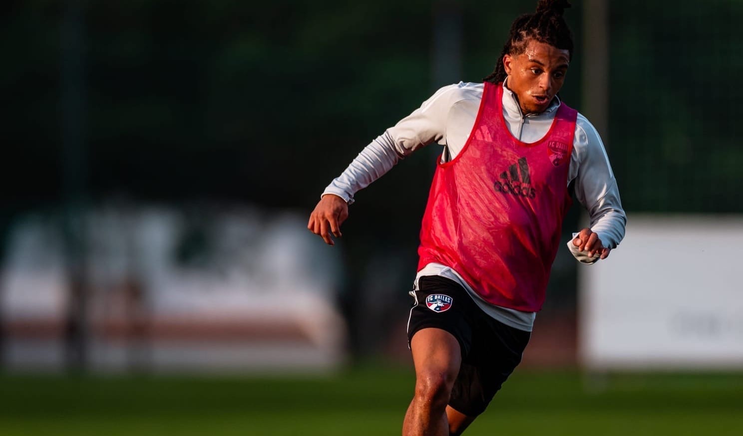 Enzo Newman in training (Photo via FC Dallas)