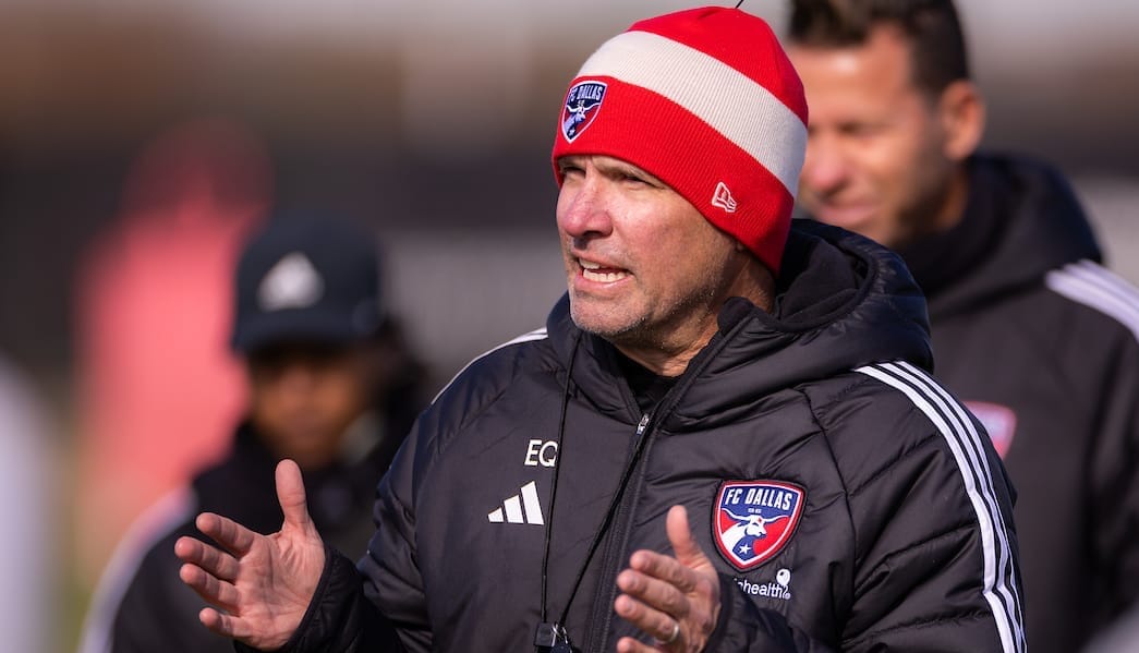 Eric Quill in FC Dallas training. Photo via FC Dallas